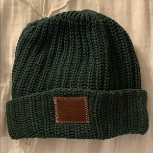 LYM Hat in Hunter Green (Worn only once)